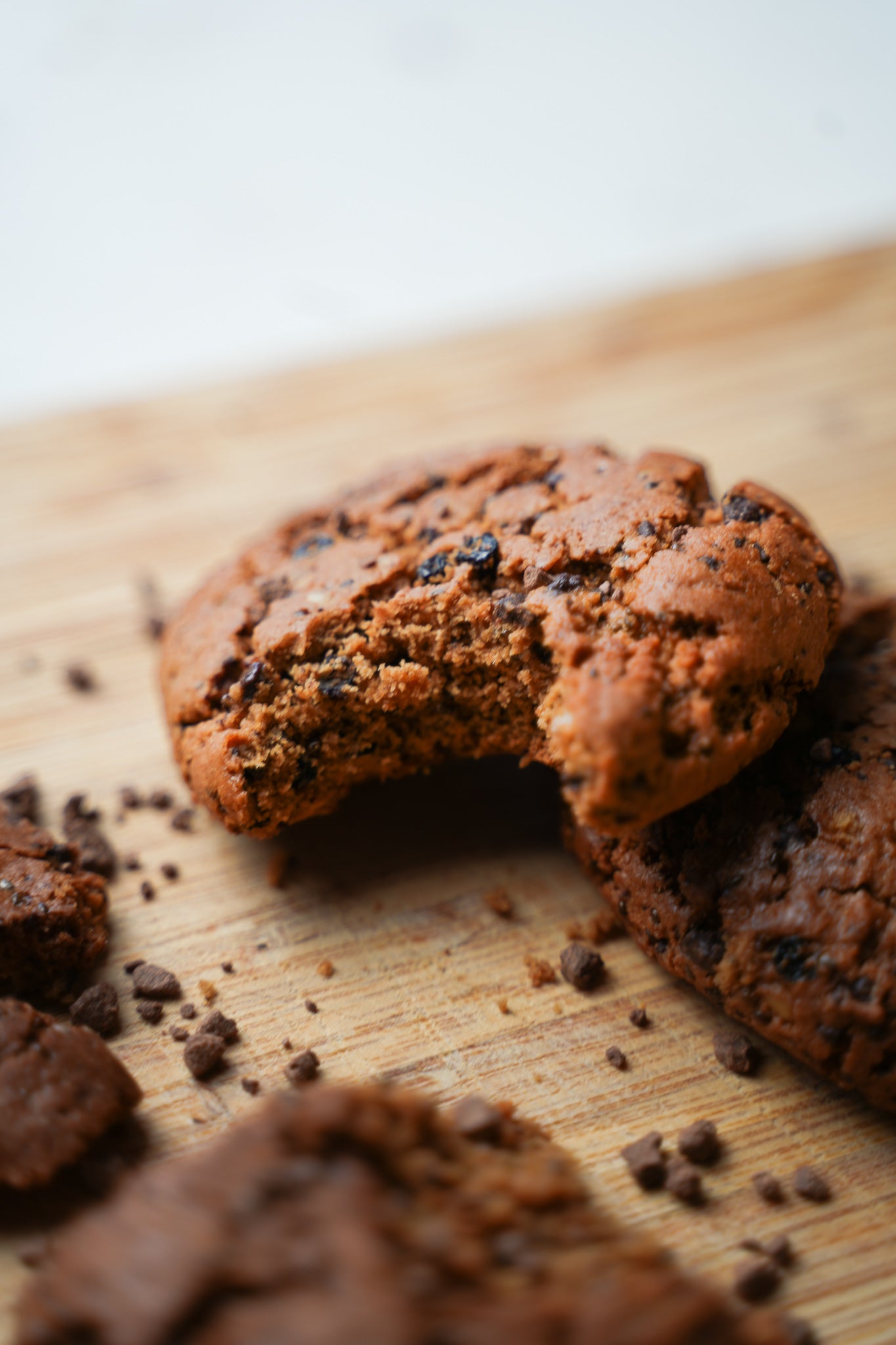 ORGANIC CHOC CHIP PROTEIN COOKIES x 4 (GF VEGAN)
