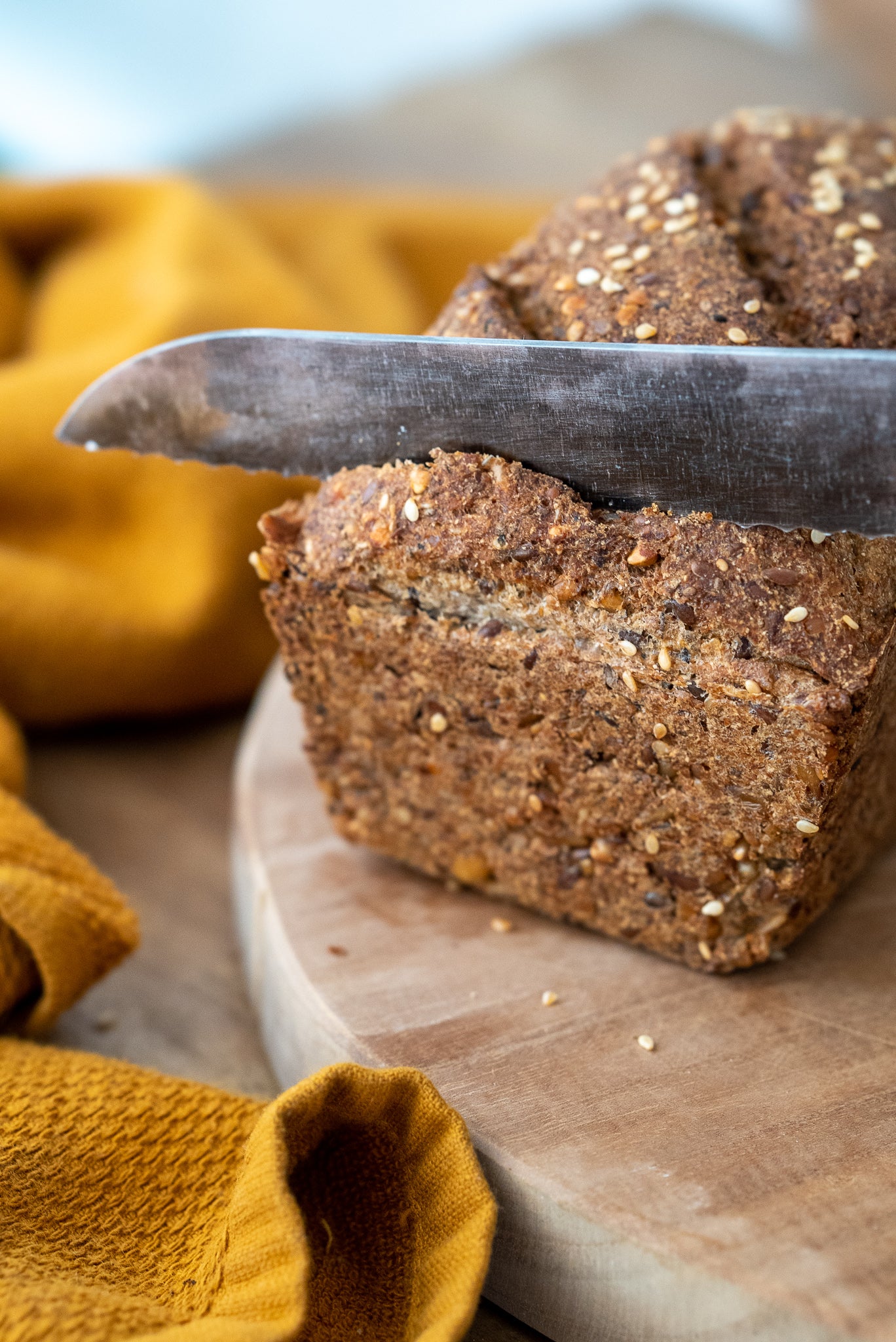 ORGANIC LOW-CARB PALEO 'HEMP' POWER BREAD