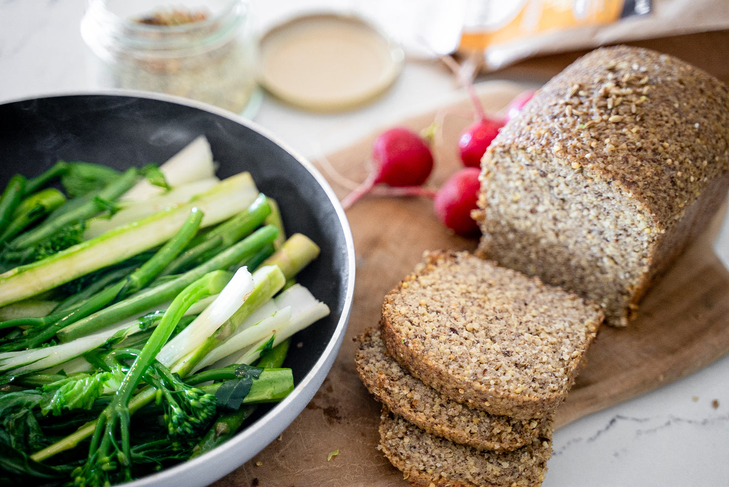 ORGANIC SPROUTED 'QUINOA & MILLET' GUT RESTORE BREAD
