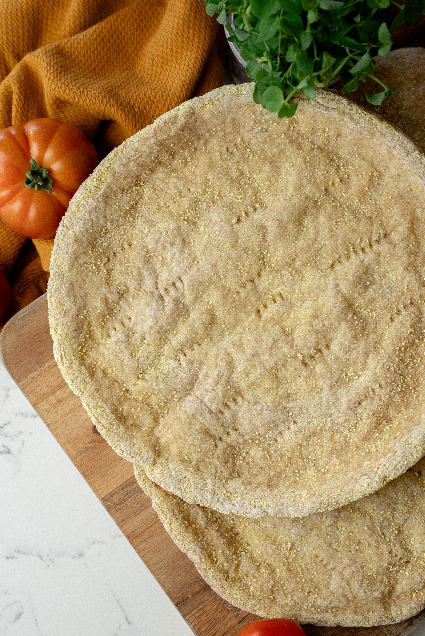 ORGANIC GF SOURDOUGH PIZZA BASES x 2