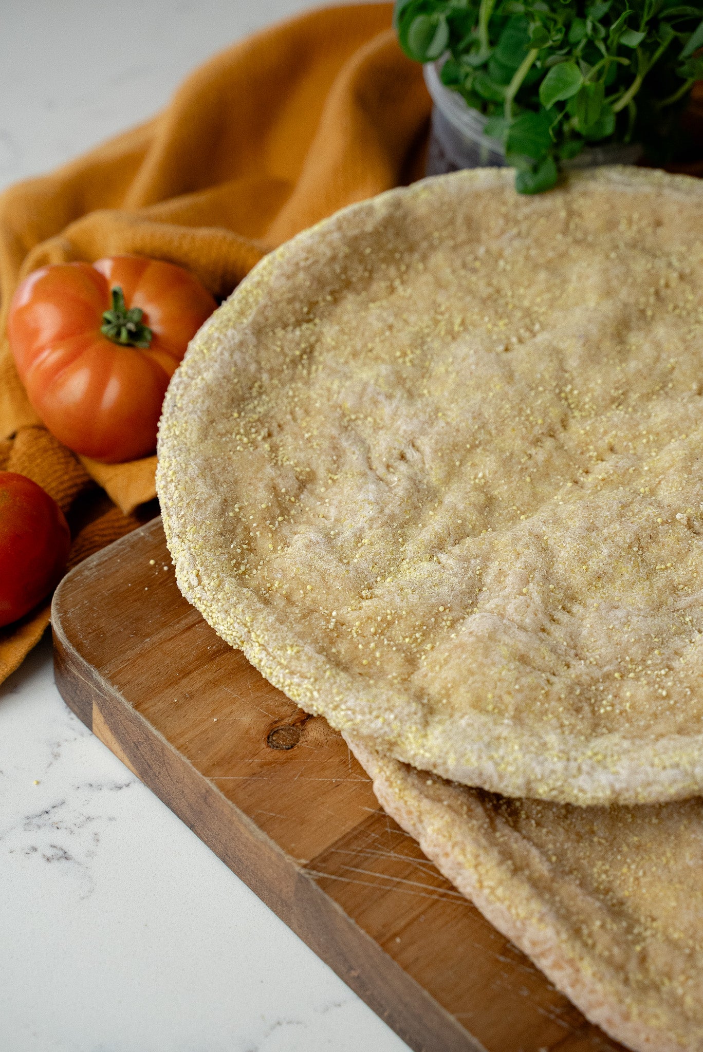 ORGANIC GF SOURDOUGH PIZZA BASES x 2