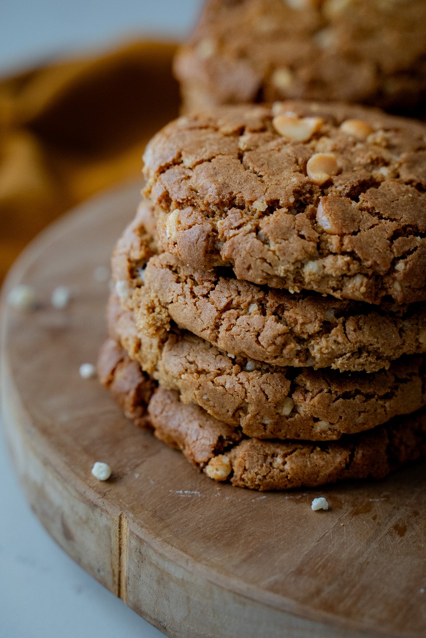 CRANBERRY & MACADAMIA COOKIES x 4 (GF VEGAN ORGANIC)