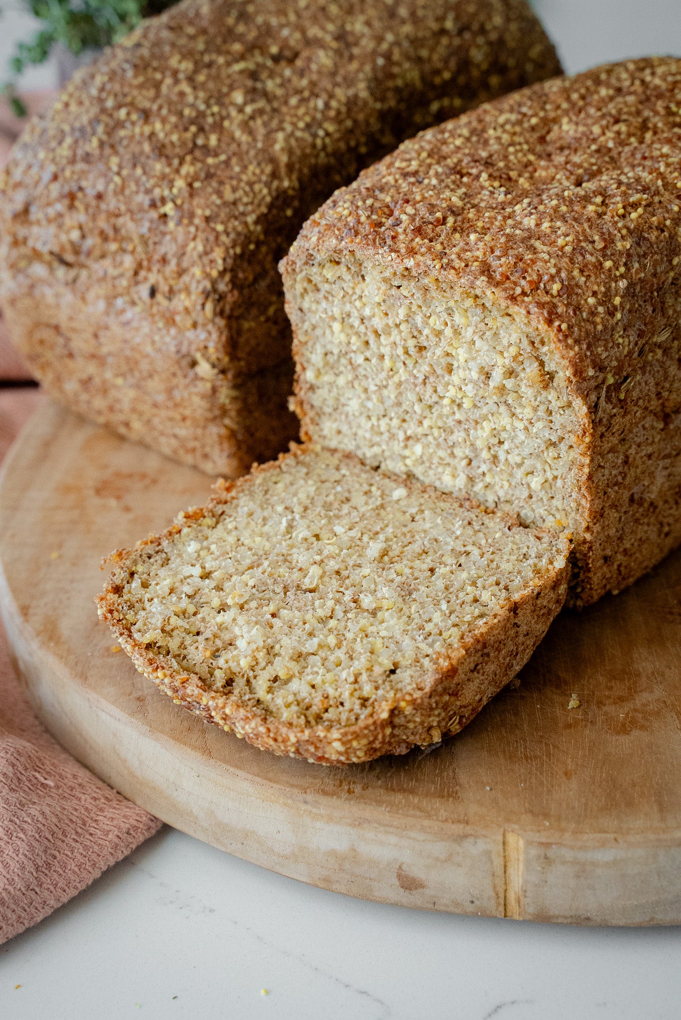 ORGANIC SPROUTED 'QUINOA & MILLET' GUT RESTORE BREAD