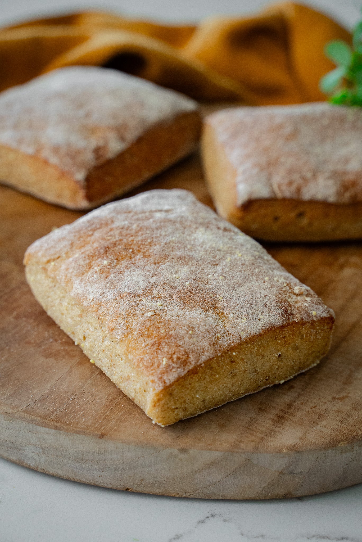ORGANIC GF SOURDOUGH RUSTIC ROLLS 4 PACK