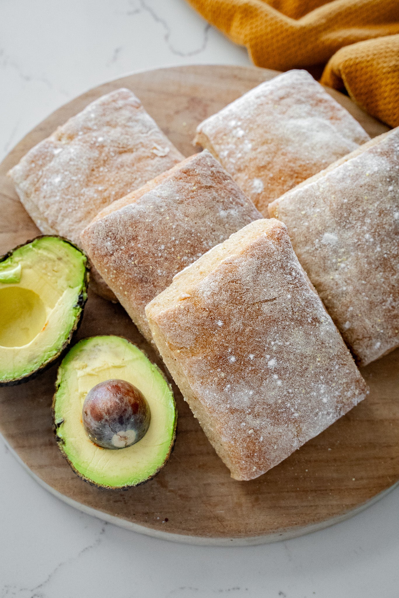 ORGANIC GF SOURDOUGH RUSTIC ROLLS 4 PACK