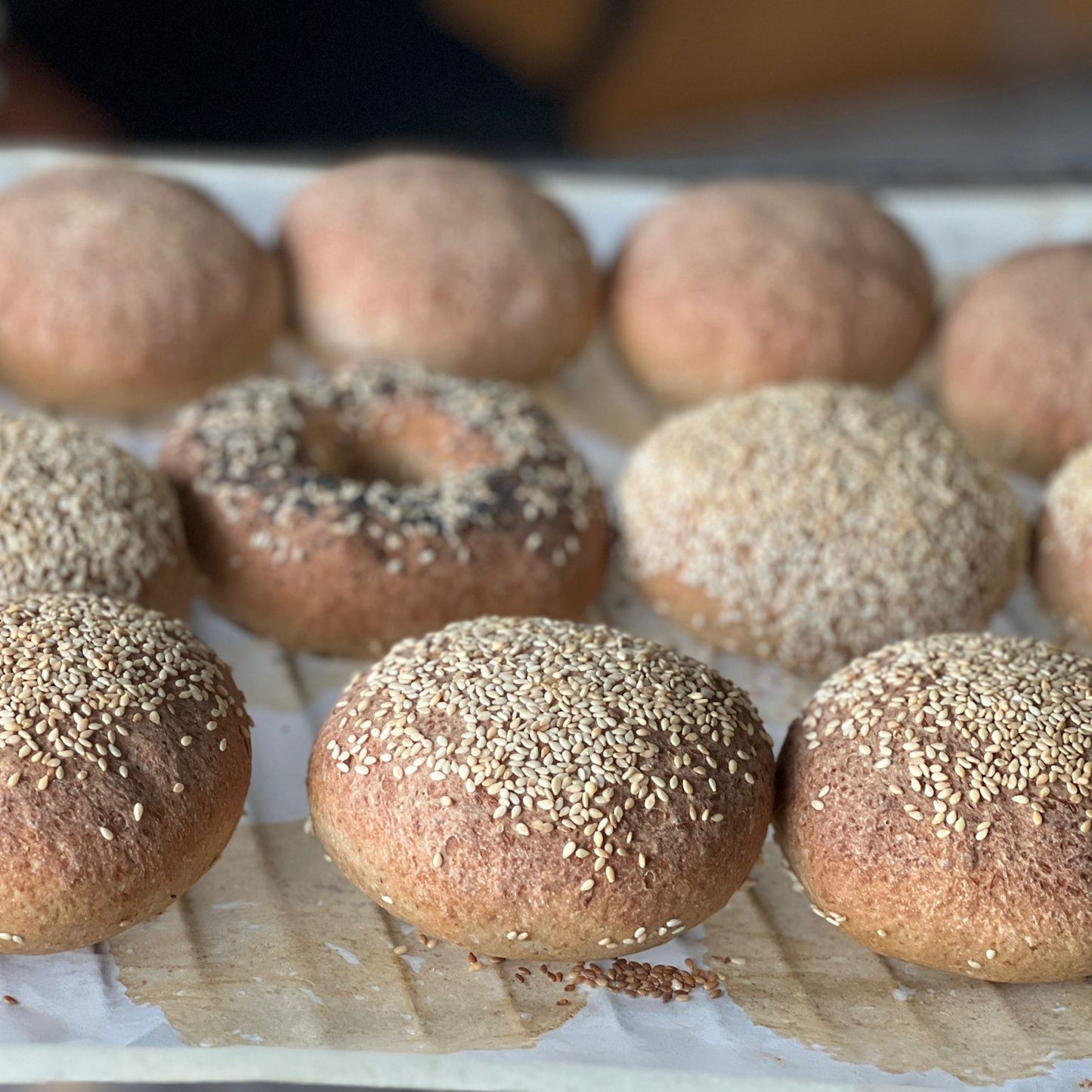 ORGANIC BURGER BUNS 4 PACK