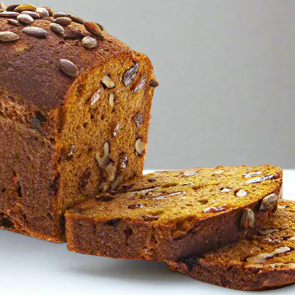 PUMPKIN SULTANA GINGERBREAD (GF VEGAN RSF)