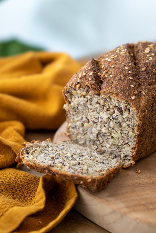 ORGANIC LOW-CARB PALEO 'HEMP' POWER BREAD