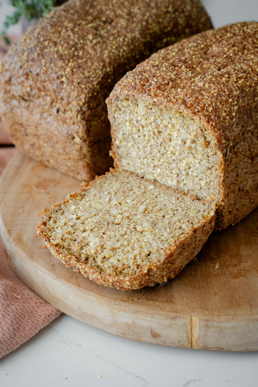 ORGANIC SPROUTED 'QUINOA & MILLET' GUT RESTORE BREAD