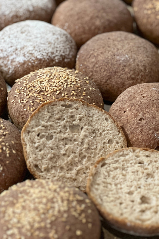 ORGANIC BURGER BUNS 4 PACK